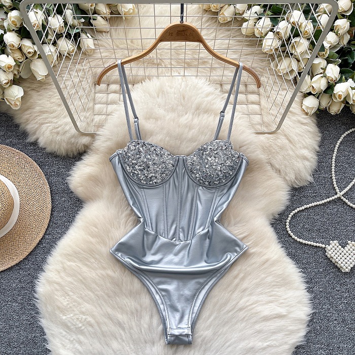 SUPER WHOLESALE | Sequins Corset Top