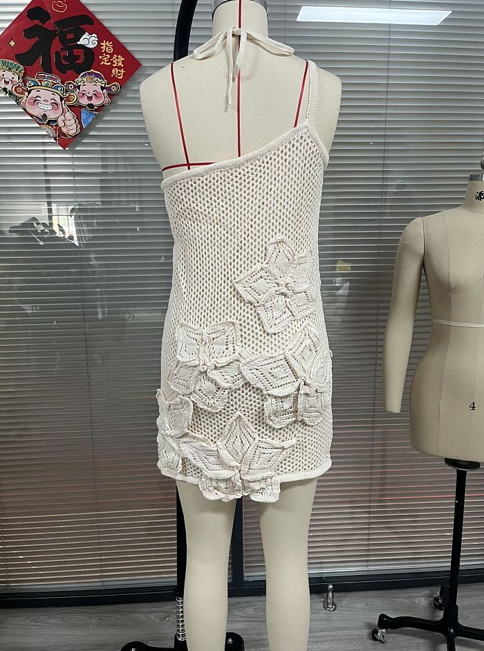 SUPER WHOLESALE | Halter Knitted Dress