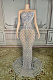 SUPER WHOLESALE | Rhinestone Floor Length Gown