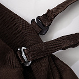 SUPER WHOLESALE | Twist Spaghetti Dress in Brown