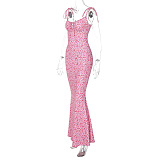 SUPER WHOLESALE | Spaghetti Printed Dress