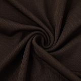 SUPER WHOLESALE | Twist Spaghetti Dress in Brown