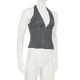 SUPER WHOLESALE | Halter Shorts Set