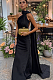 SUPER WHOLESALE | Open-back Long Dress