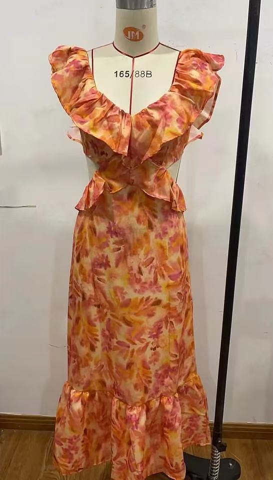 SUPER WHOLESALE | Open-back Off-shoulder Dress