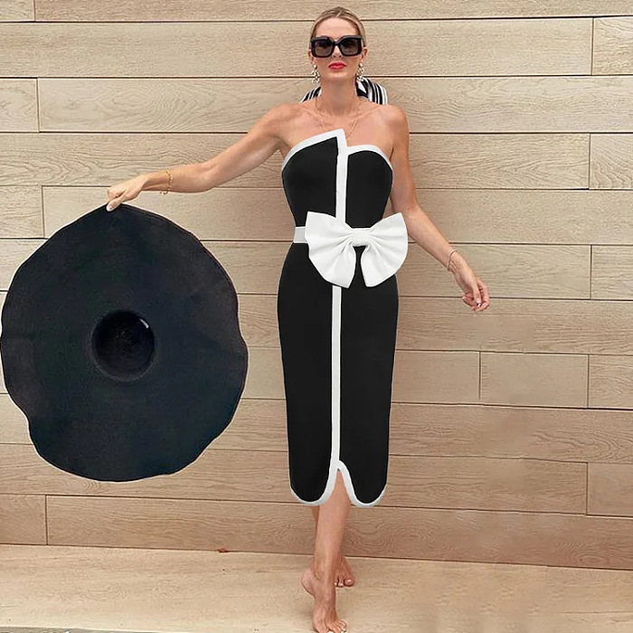 SUPER WHOLESALE |  Swimwear Suit with Skirt