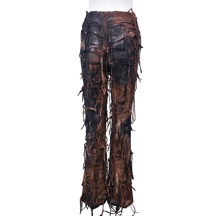 SUPER WHOLESALE |  Fringe Cargo Pants