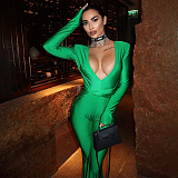 SUPER WHOLESALE | Plunging Neck Jumpsuit