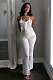 SUPER WHOLESALE |  Halter Jumpsuit in White