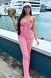 SUPER WHOLESALE |  Halter Jumpsuit in Pink