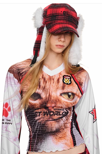 SUPER WHOLESALE | Printed Sweater Top