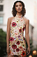 SUPER WHOLESALE |  Saige Sleeveless Mesh Flower Mini Dress