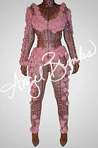 SUPER WHOLESALE |  Elegant Mock Neck Jumpsuit