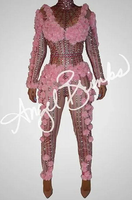 SUPER WHOLESALE |  Elegant Mock Neck Jumpsuit