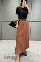 SUPER WHOLESALE |  Pleated Skirt Set
