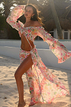 SUPER WHOLESALE | Printed Skirt Set