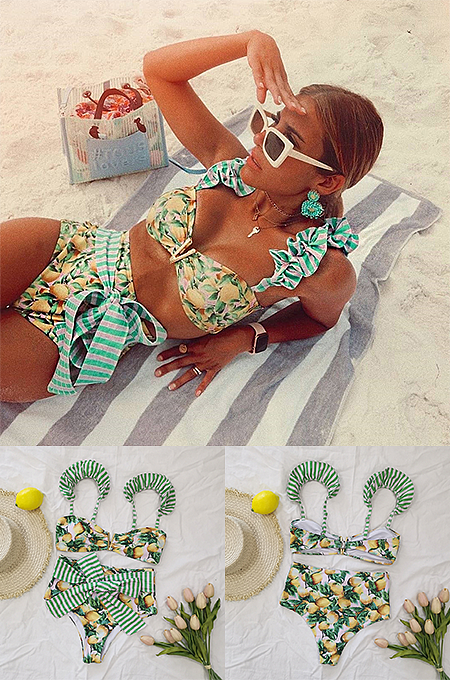 SUPER WHOLESALE | Printed Swimwear 2Pieces