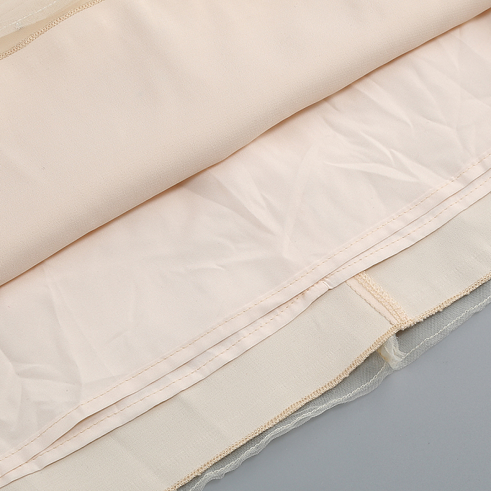 SUPER WHOLESALE |     Slim-fit Long Dress in Apricot