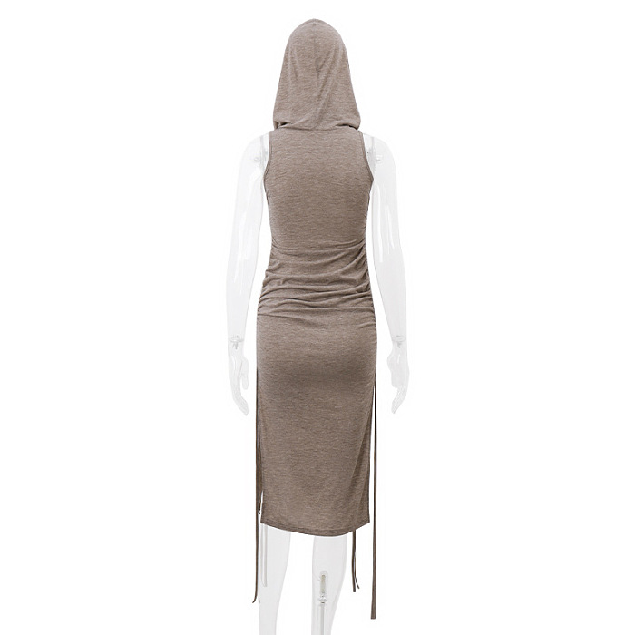 SUPER WHOLESALE | Drawstring Design Dress