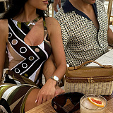 SUPER WHOLESALE | Hollow-out Mini Dress