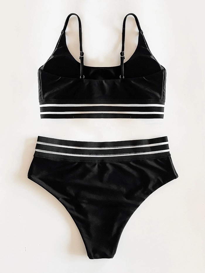 SUPER WHOLESALE | 2 Pieces Swimwear in Black