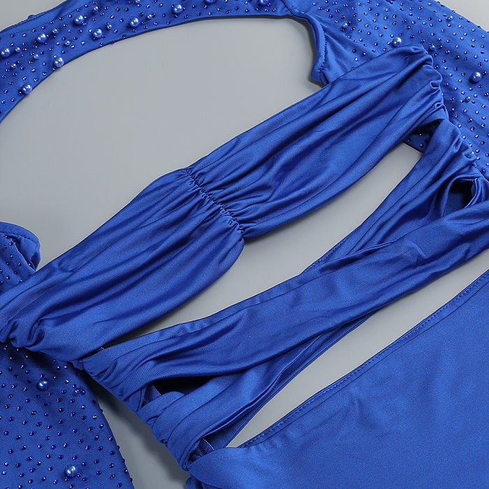 SUPER WHOLESALE |  Twist Hollow-out Mini Dress