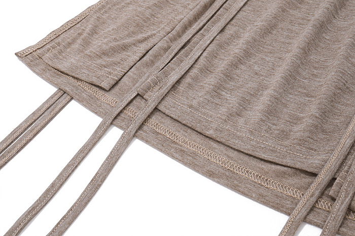SUPER WHOLESALE | Drawstring Design Dress