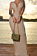 SUPER WHOLESALE | Halter Knitted Long Dress