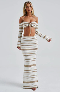 SUPER WHOLESALE | Knitted Skirt Set