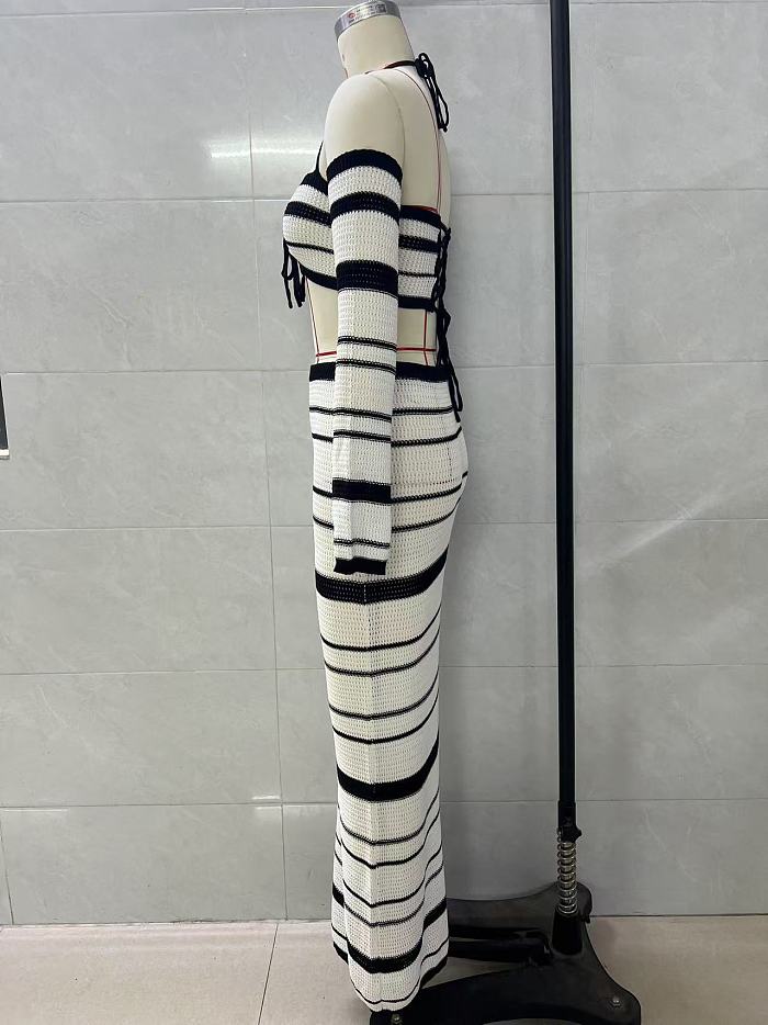 SUPER WHOLESALE | Knitted Skirt Set