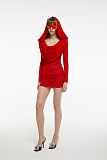 SUPER WHOLESALE | Ruffles Mini Dress with Square Neck