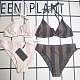 Printed  Bikini 2 Piece Swimwear