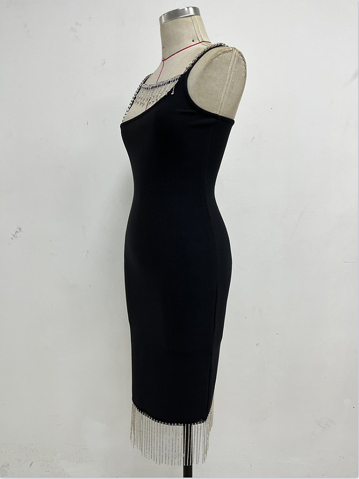 SUPER WHOLESALE | Fringes Tank Dress