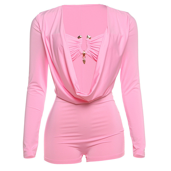 SUPER WHOLESALE | Plunging Neck Romper