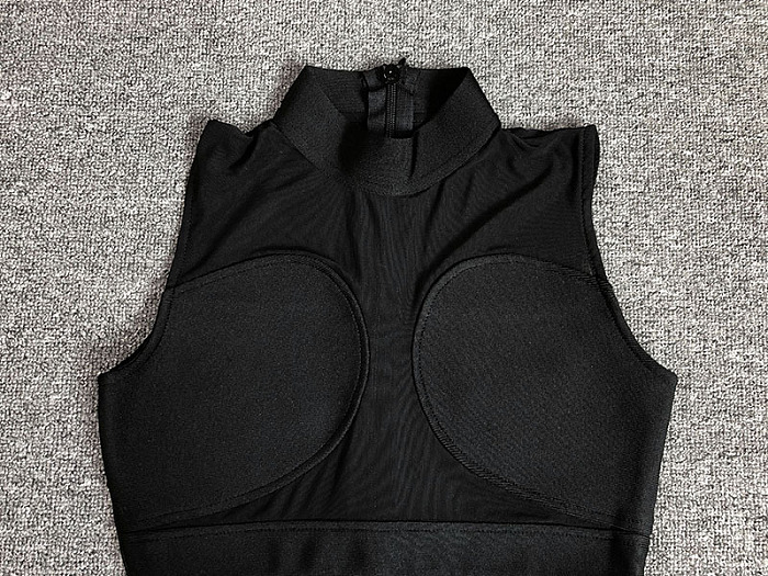SUPER WHOLESALE | Patch Work Mesh Dress