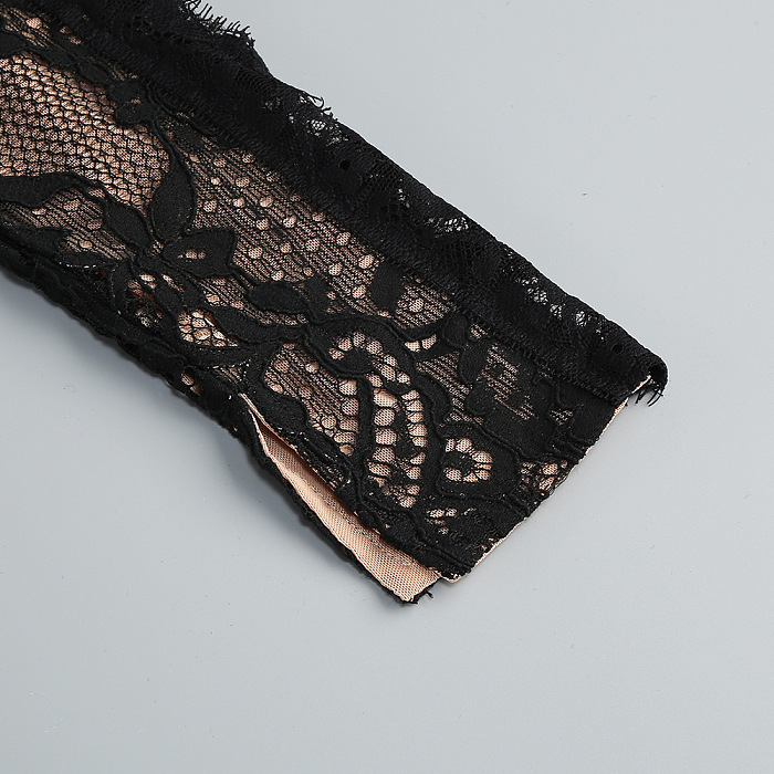 SUPER WHOLESALE | Lace Cut-out Long Dress