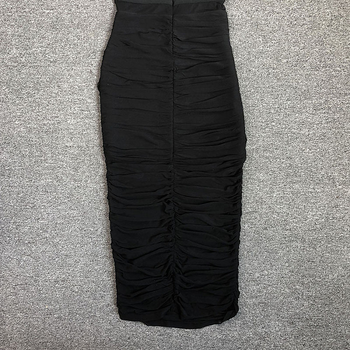 SUPER WHOLESALE | Patch Work Mesh Dress