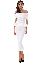 SUPER WHOLESALE | Strapless Slim-fit Long Dress