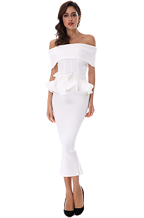 SUPER WHOLESALE | Strapless Slim-fit Long Dress