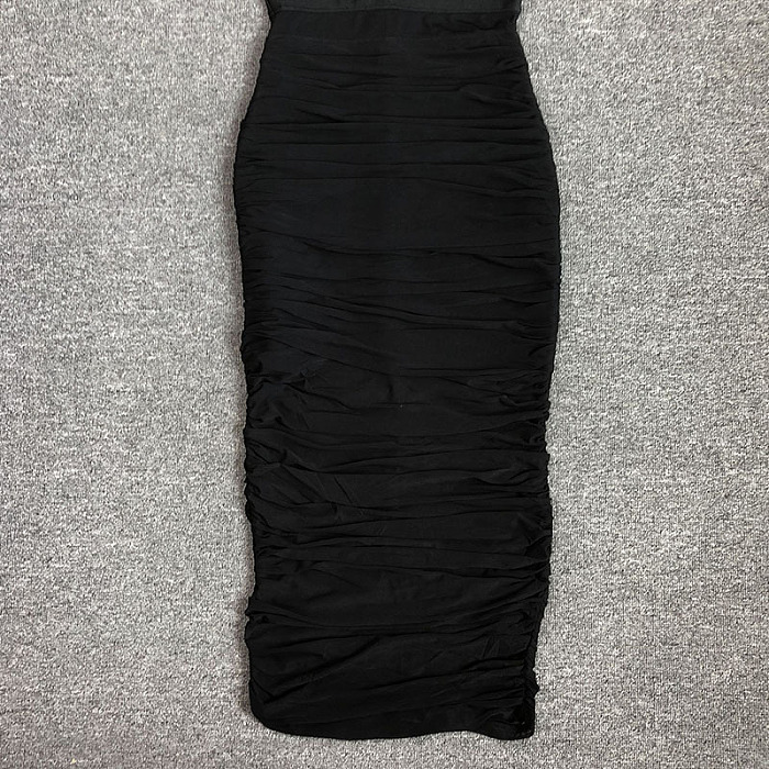 SUPER WHOLESALE | Patch Work Mesh Dress