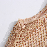 SUPER WHOLESALE | Mesh Sequins Tank Long Dress