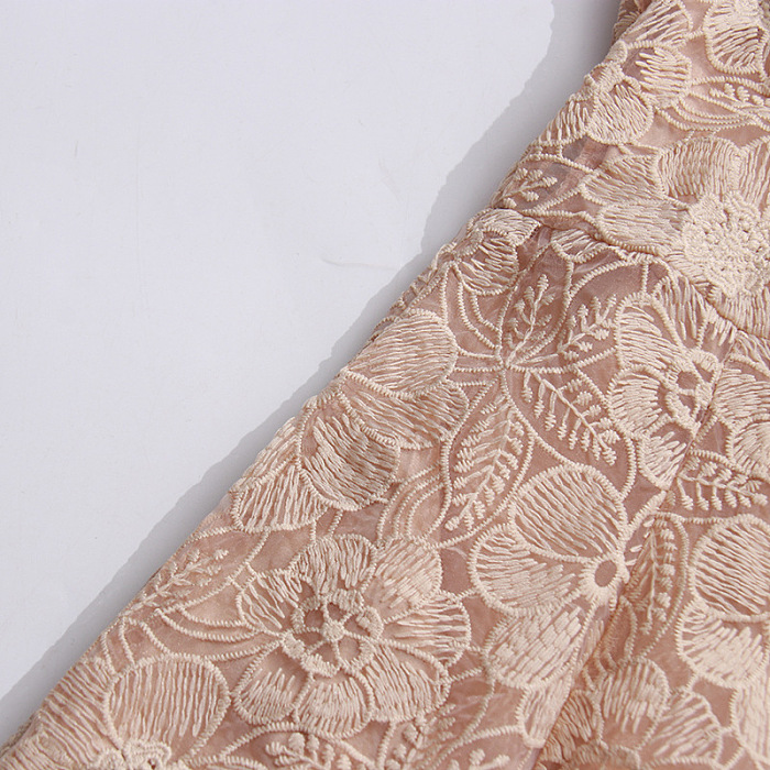 SUPER WHOLESALE | Puffy Shoulder Lace Dress