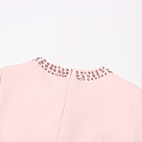 SUPER WHOLESALE | Beaded Front Bows Long Dress