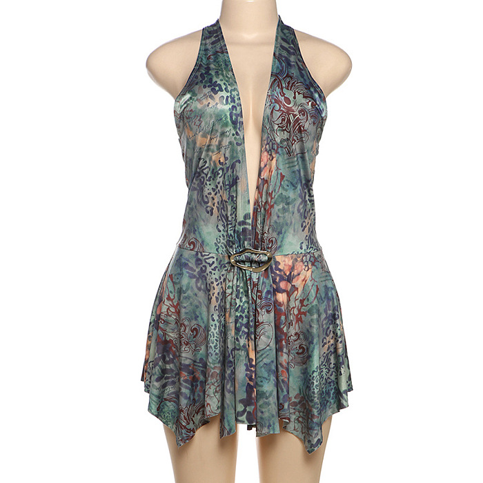 SUPER WHOLESALE |  Halter Mini Dress