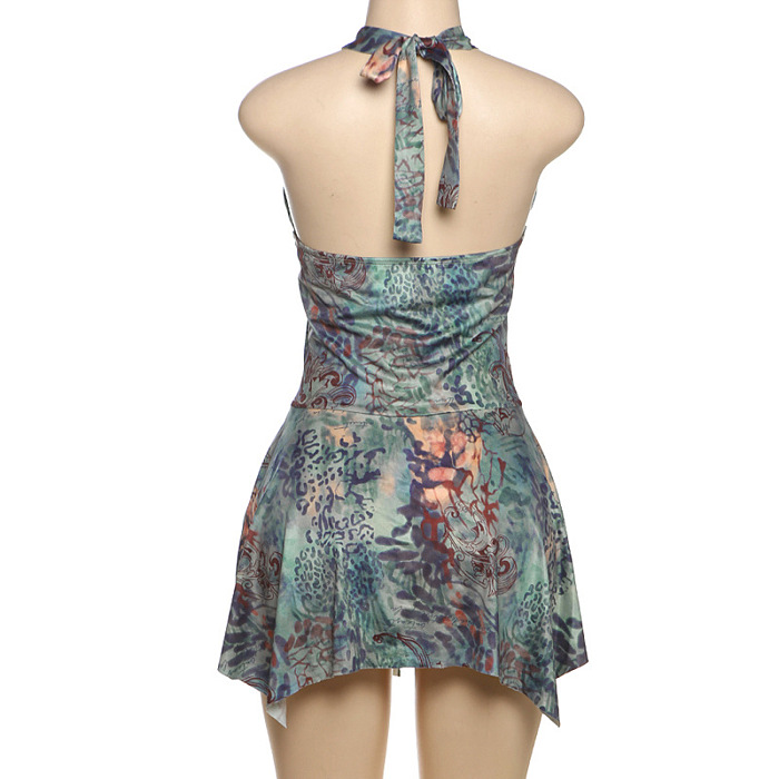SUPER WHOLESALE |  Halter Mini Dress