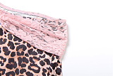 SUPER WHOLESALE |  Triangle Cami & Boy Shorts (Leopard)