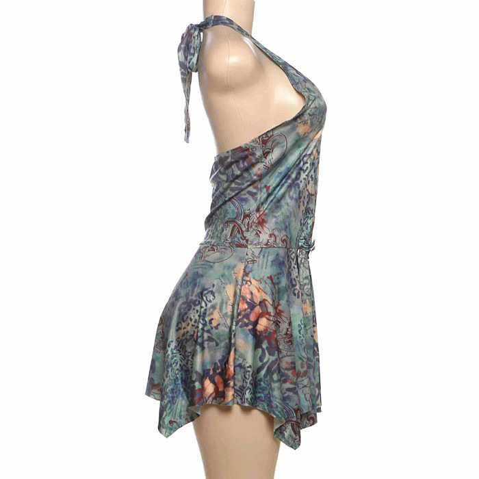 SUPER WHOLESALE |  Halter Mini Dress