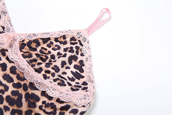 SUPER WHOLESALE |  Triangle Cami & Boy Shorts (Leopard)