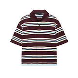 SUPER WHOLESALE |  Shirt Collar Tee Top