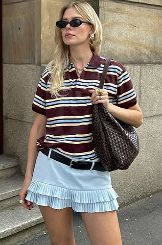 SUPER WHOLESALE | Pleated Mini Skirt